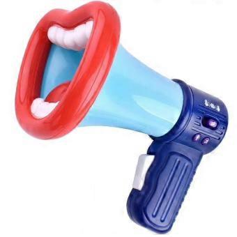Voice Changing Loudspeaker Recorder DIY Handheld Toy with Battery for Kids Children Random