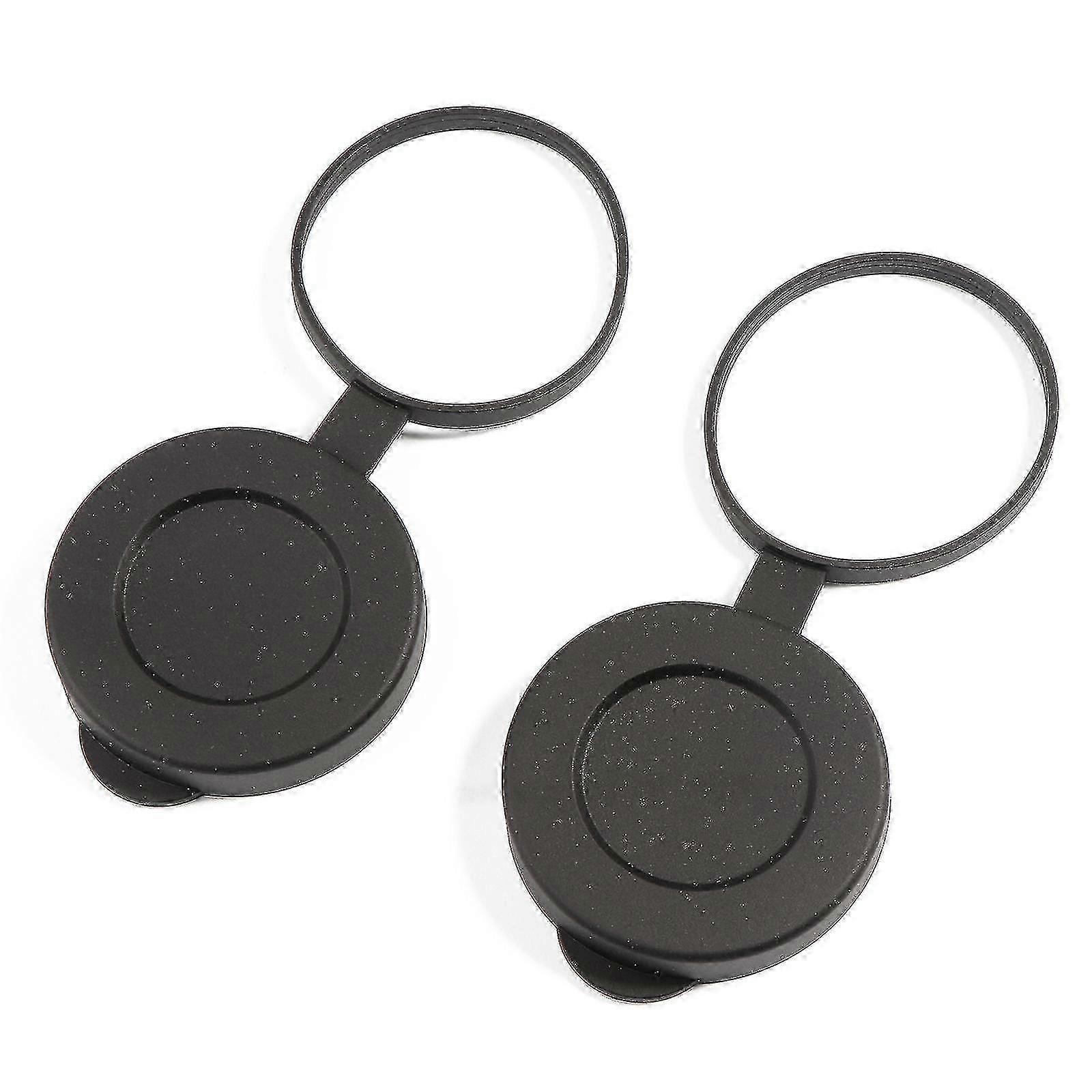 Black Rubber Binocular Lens Caps