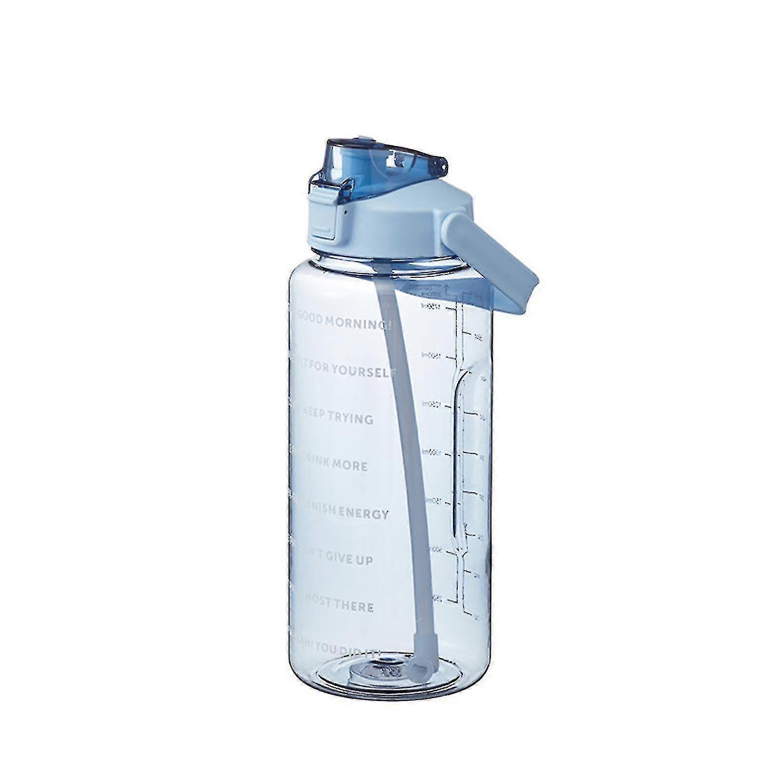 2L Wide-Mouth Hydration Bottle With Timer