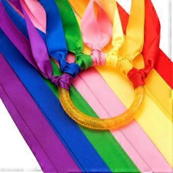 2 Pack Rainbow Hand Kites, 28.7in Length-brnv
