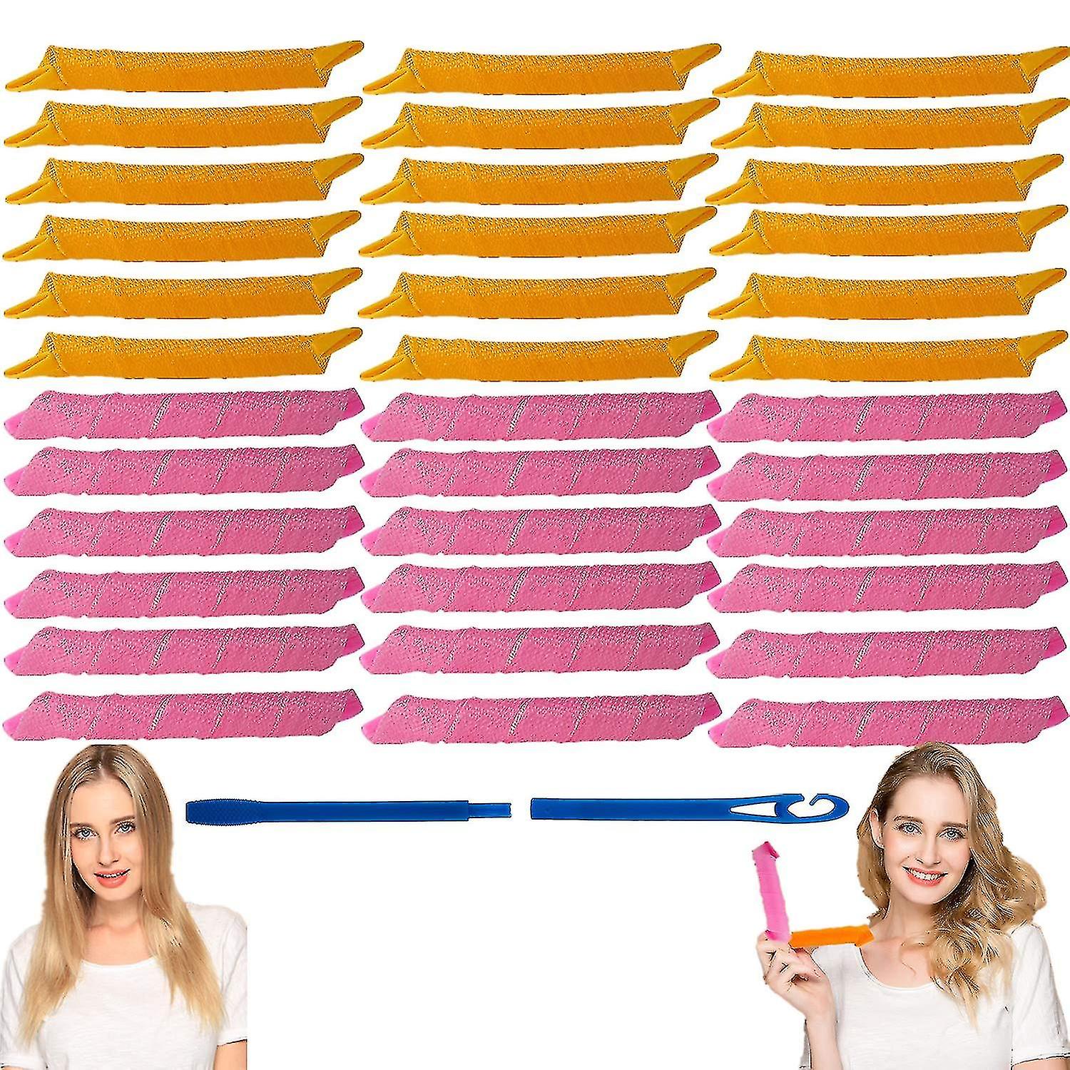 H Ers No Spiral S Styling Rs Kit 40 Less H Ers With 1 Styling Hooks Compatible With Home Salon Diy