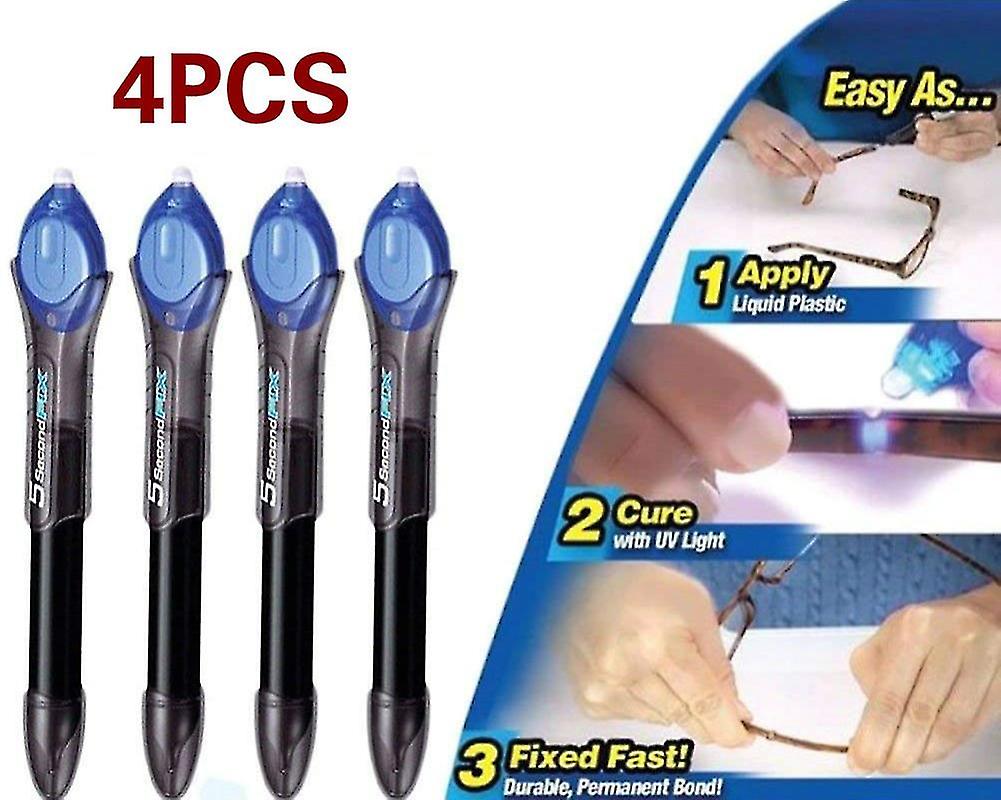 4pcs Fix Uv Pen Tool Kit Su4pcs Fix Uv Pen Tool Kit Powered Glass Dip