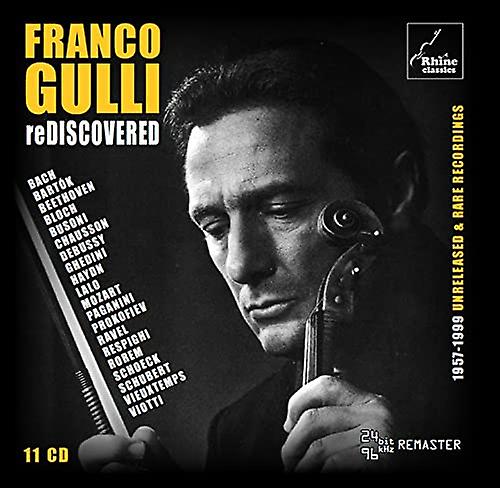 Gulli Franco - Franco Gulli Rediscovered - 1957-1999 Unreleased & Rare Recordings [CD] (Gulli Franco - Franco Gulli Rediscovered - 1957-1999 Unreleased & Rare Recordings [CD] (未発表 & レア録音 [CD])