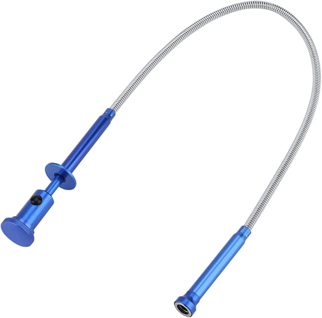 Pick Up Tool Multi Function Flexible Picking Tool Four Handles (Magnet + 4 Handles + Luminous LED) Magnetic Long Spring