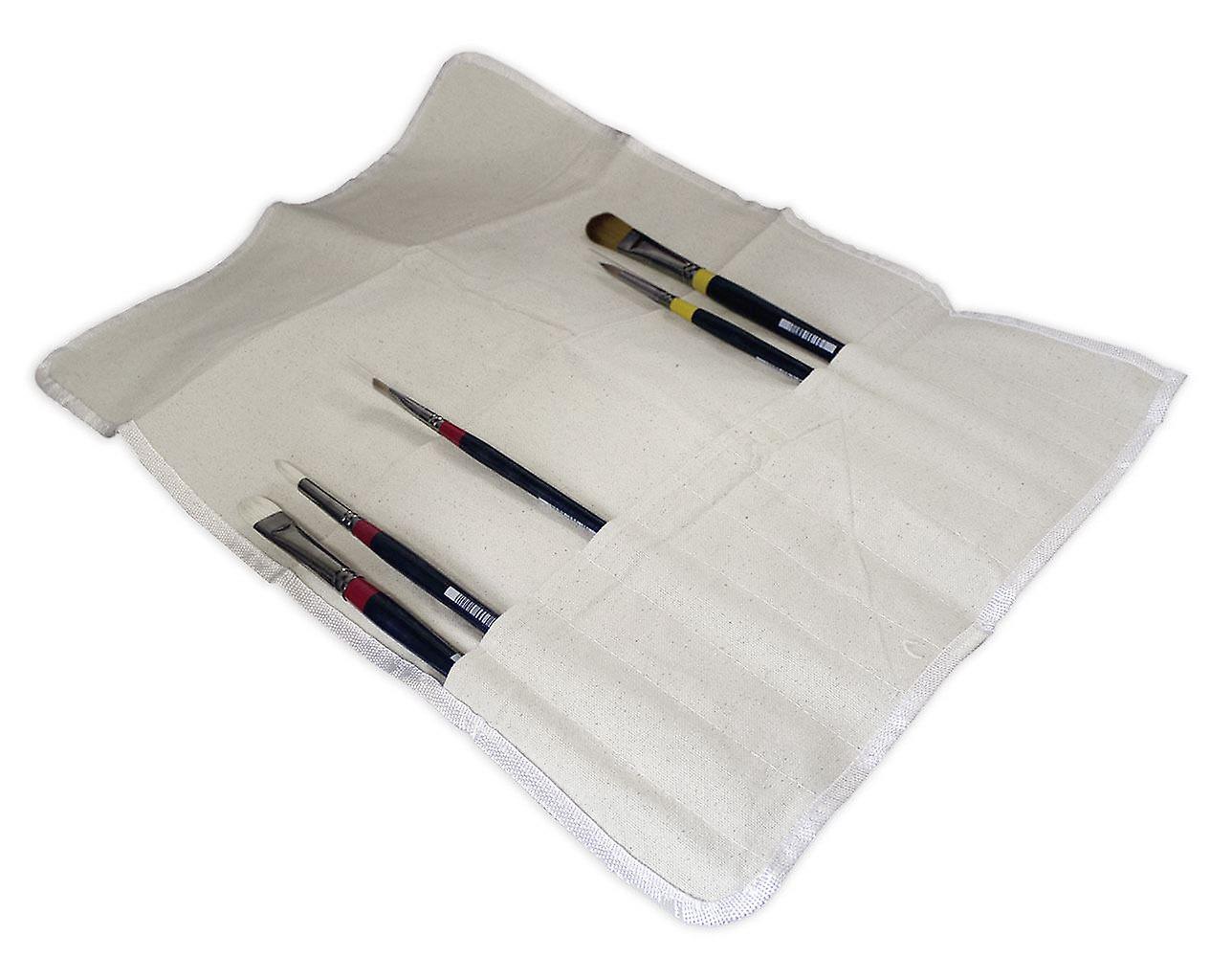 The Art Shop Skipton Canvas Paint Brush Storage Wrap