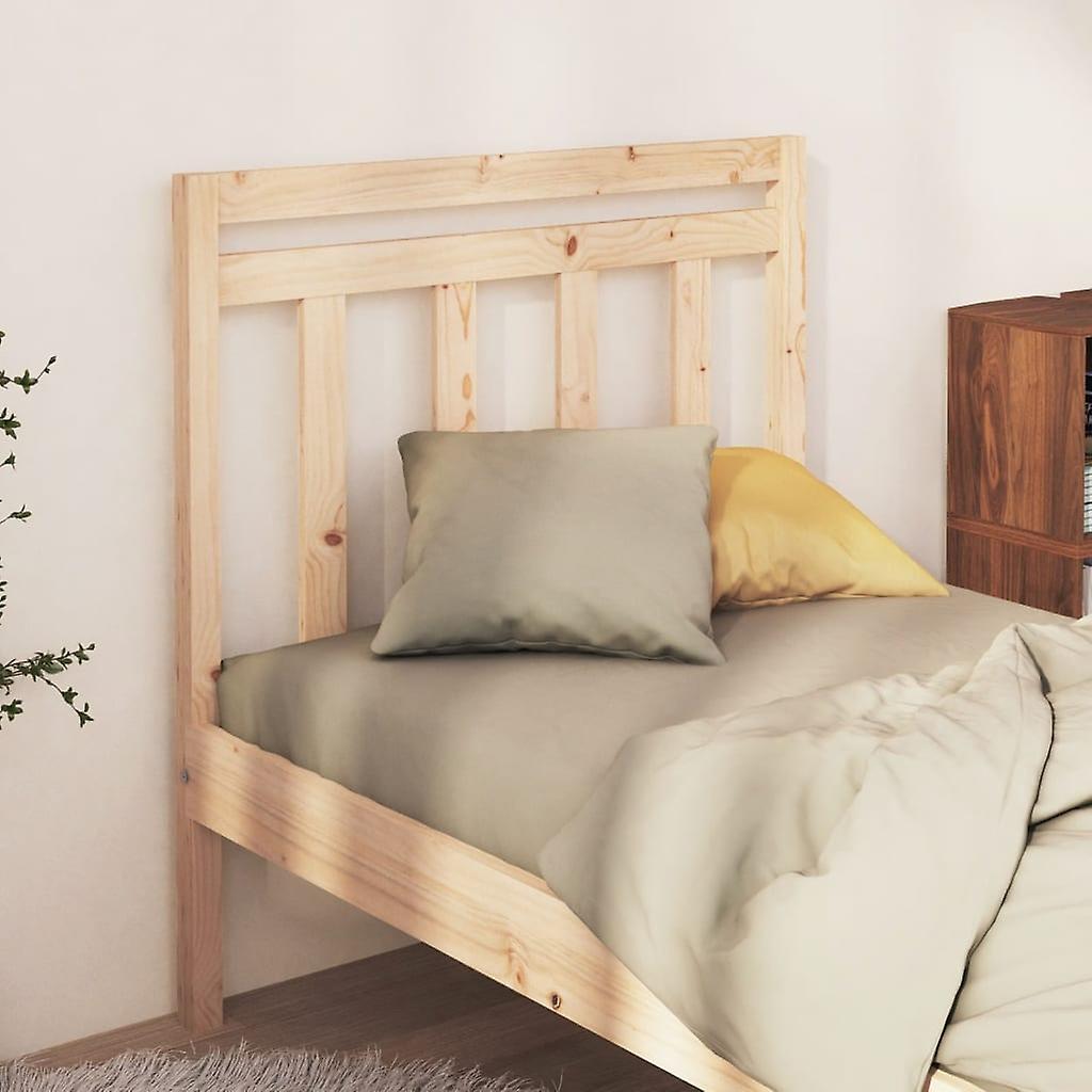 Headboard 81x4x100 cm solid pine wood