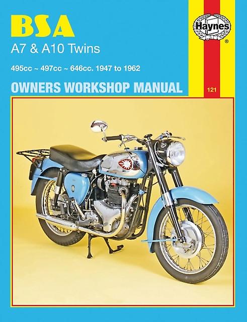 Bsa A7  A10 Twins 47  62 Haynes Repair Manual by Haynes Publishing Paperback Book