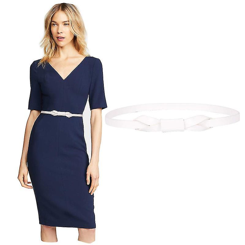 المرأة بو حزام الجلود لباس قابل للتعديل حزام الخصر رقيقة