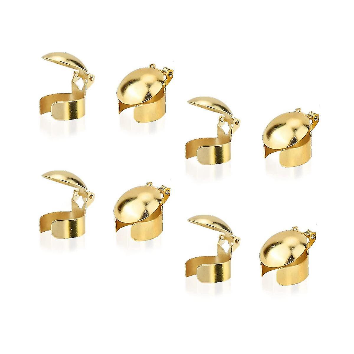 Gold Automatic Candle Snuffer Candle Flame Safely Wick Flame Extinguishing Clip