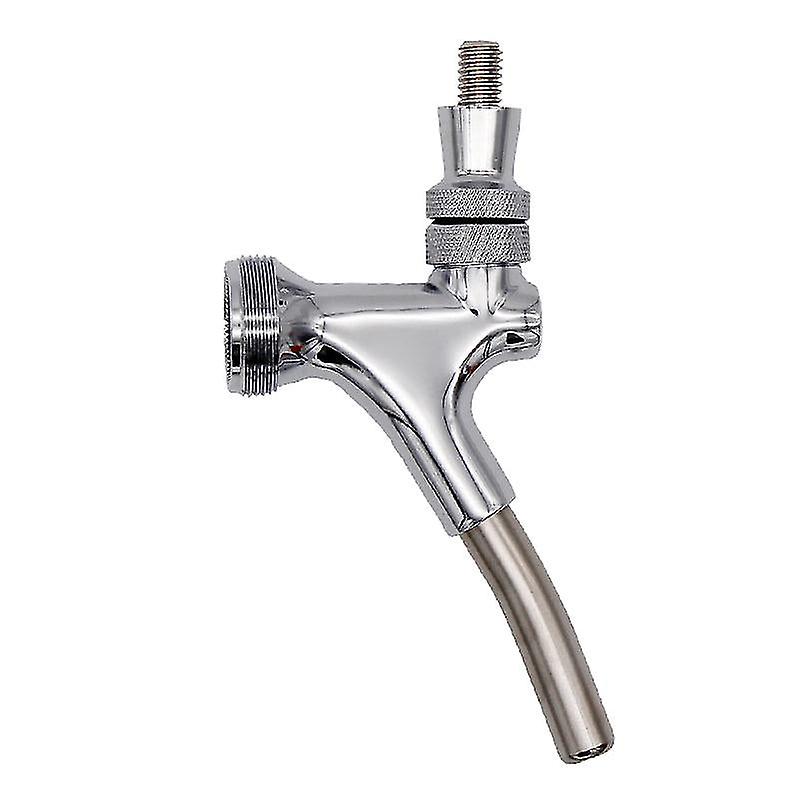 Chrome Extended Spout Beer Faucet Standard Us Draft Beer Tap Homebrew Kegging Equipment