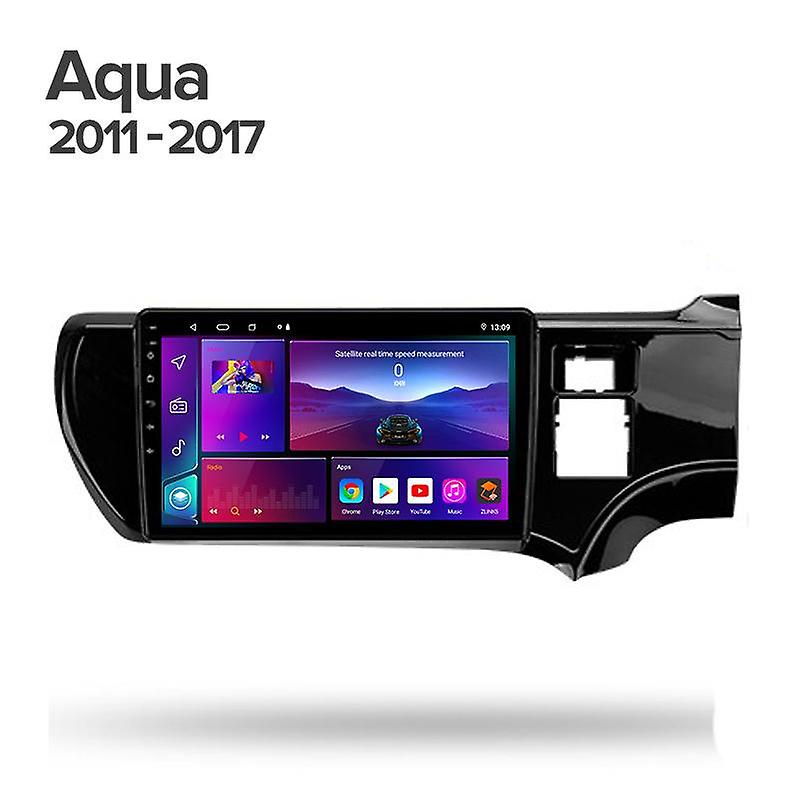 For Toyota Aqua RHD 2011 - 2017 Car Radio Multimedia Video Player Navigation GPS Android No 2din 