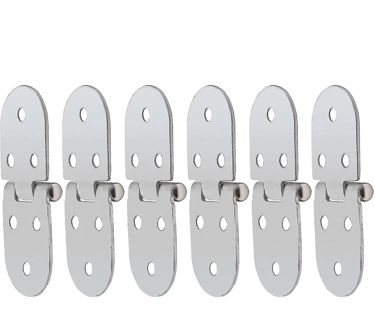 Folding Table Hinge Folding Hinge Garden Shed Accessorysilver-6pcs