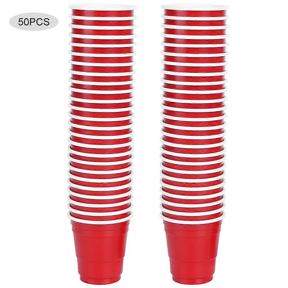 50pcs 60ml Disposable Plastic Cups Small Clear Coffee Beer Drinking Cups Party Tableware Durable Lightweight