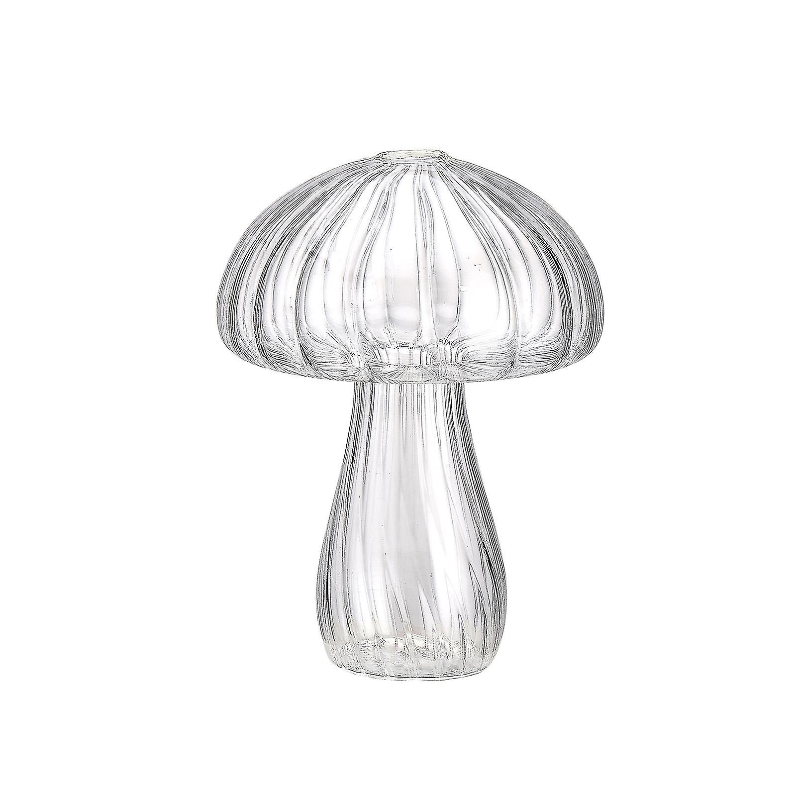 Delikatne wazony z pąków z grzybów Clear Hydroponic Wazony na rośliny Pojemnik na kwiaty grzybowe do wystroju salonu w biurze domowym