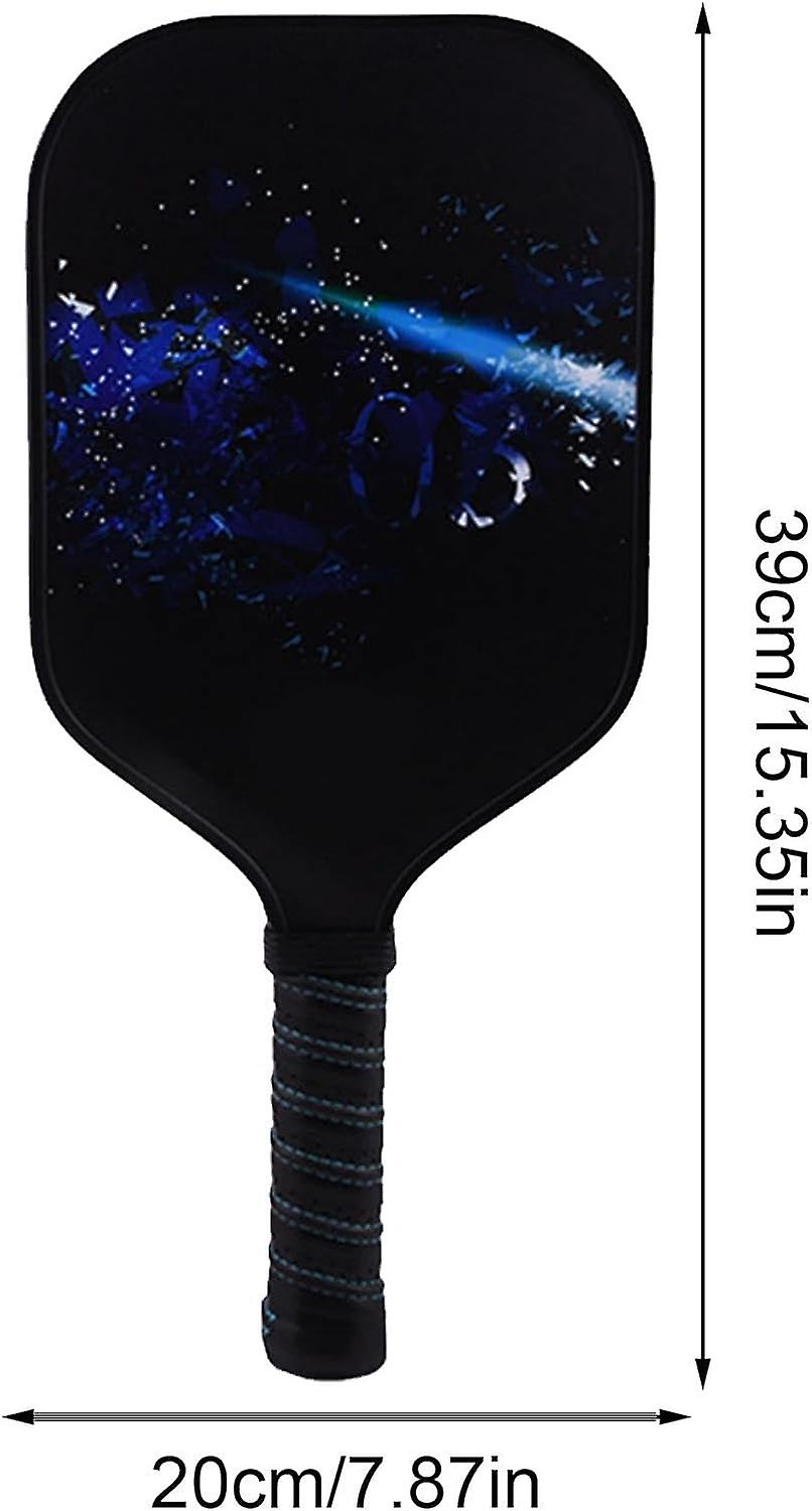Pickleball Rackets Fiberglass Rackets Set For Beginners, Lightweight Portable Rackets With Balls For Adults And Seniors
