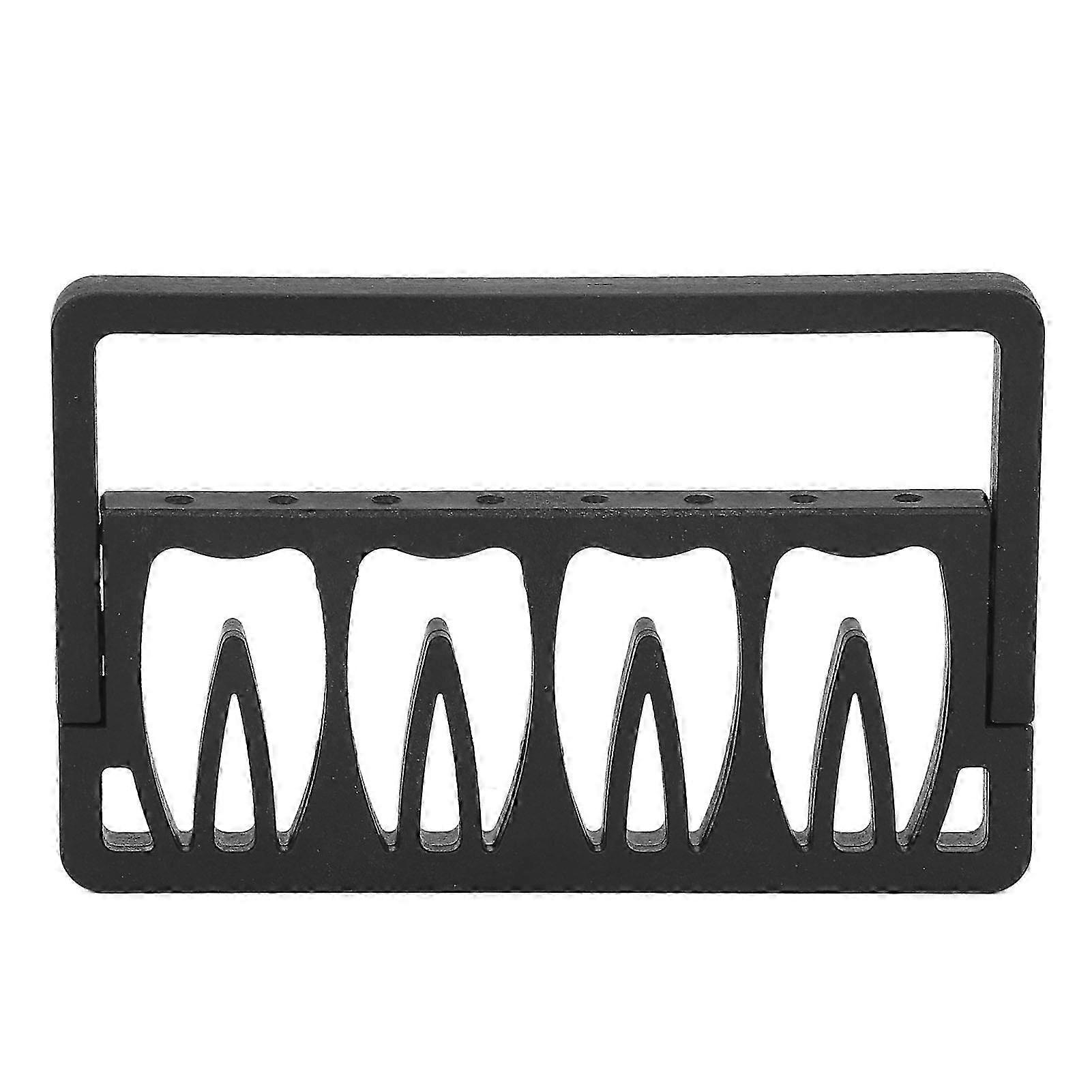 Endo File Storage Box, Autoclavable, 8 Holes, High Temperature Resistant, Black