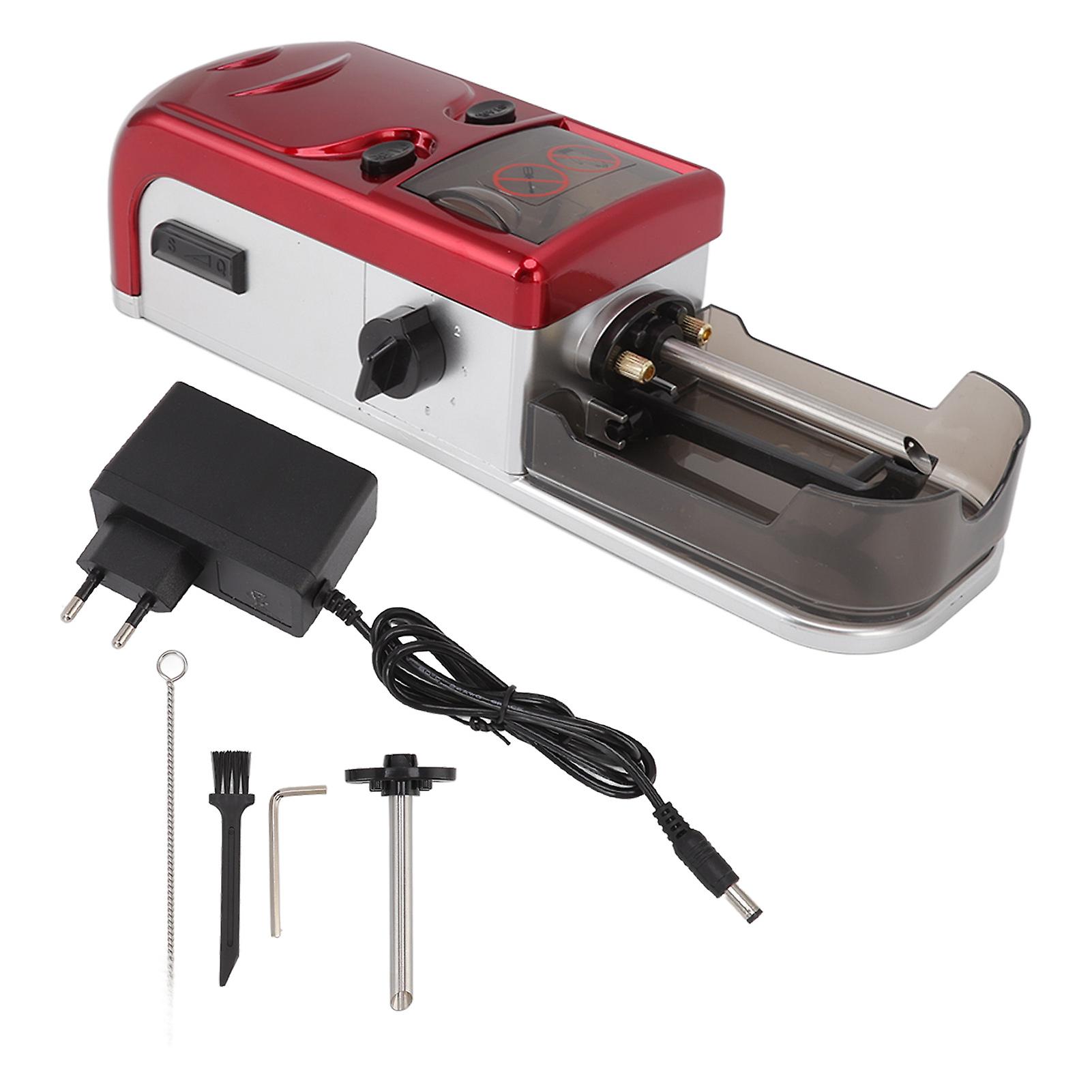 Electric Cigarette Rolling Machine 8mm 6.5mm Automatic Cigarette Injector Machine Cigarette Roller Maker EU Plug 220V