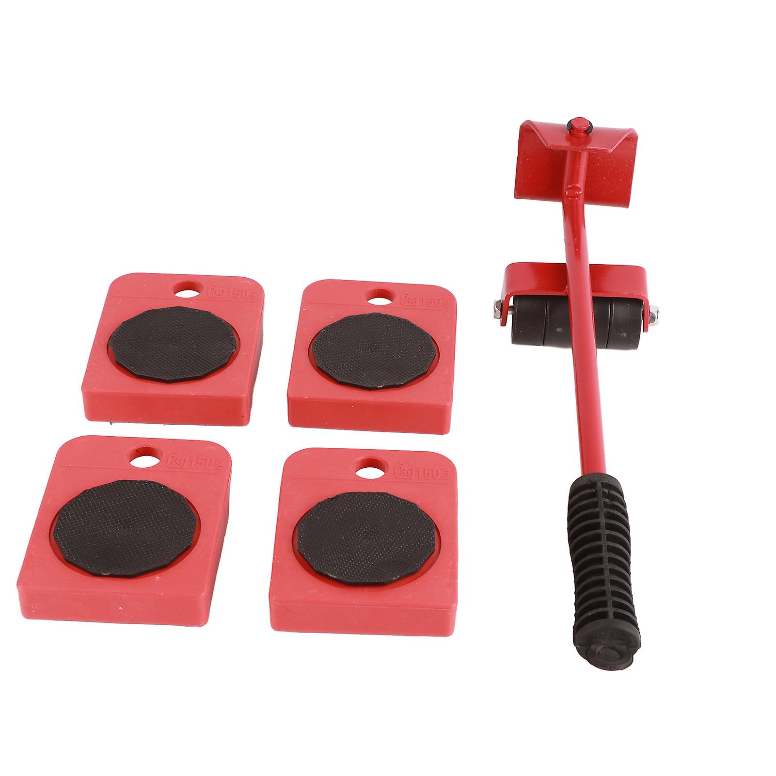 Fyearfly Furniture Lifter Mover, 5Pcs Home Office Furniture Lifter Mover Universal Wheel Dolly 200kg Bearing for Sofa Table Cabinet