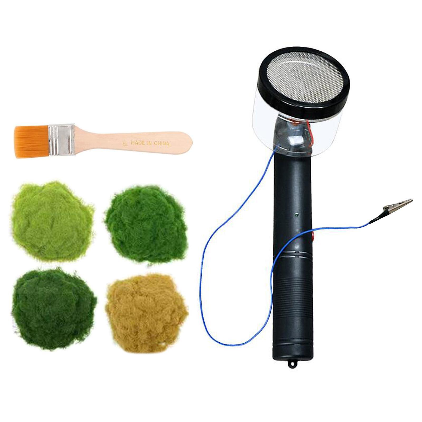 Planting Grass Machine Flocking with 4 Static Grass DIY Layout Grass Planter