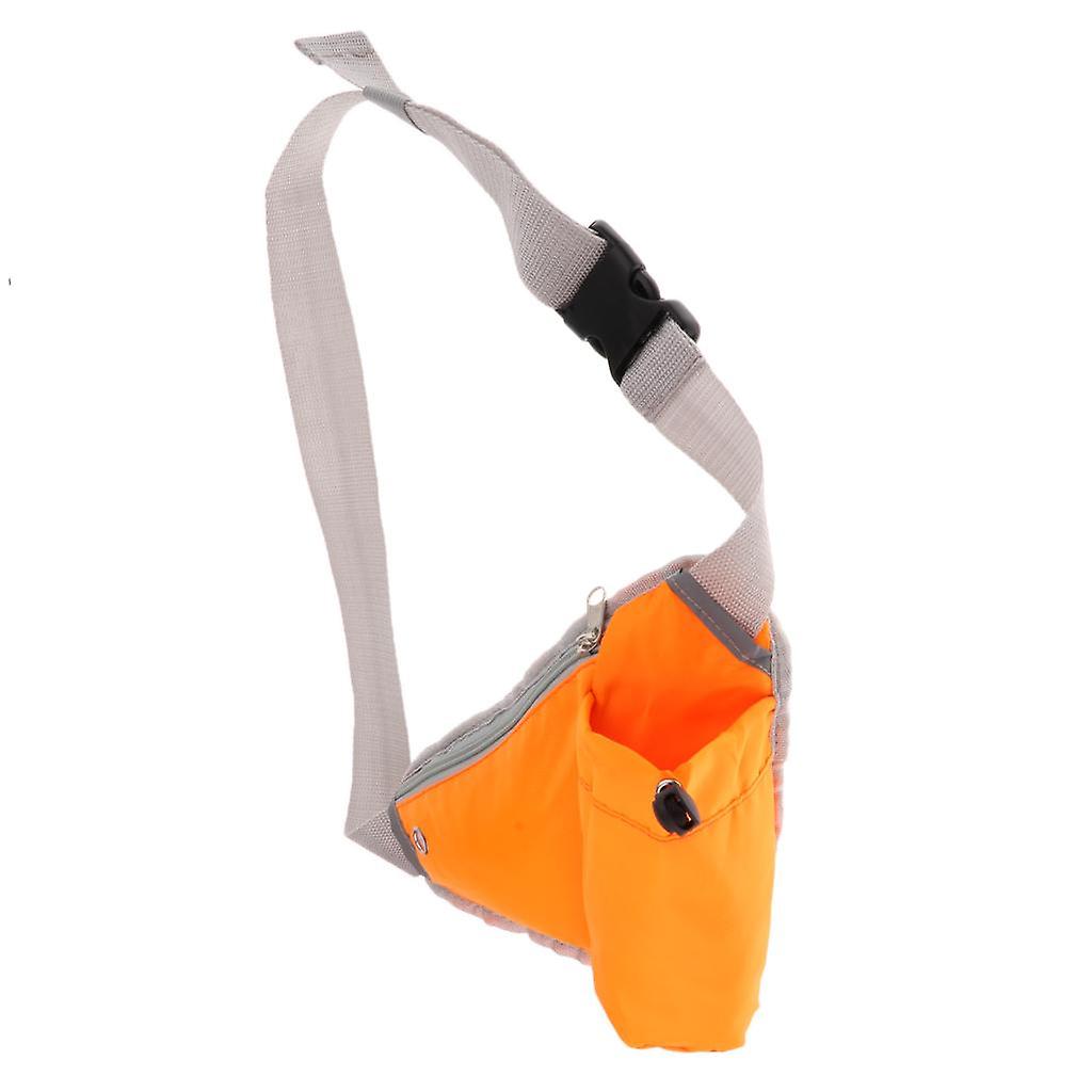 Sport Waist Bag Multifunction Triangle Running Water Bottle Pocket Sky Blue