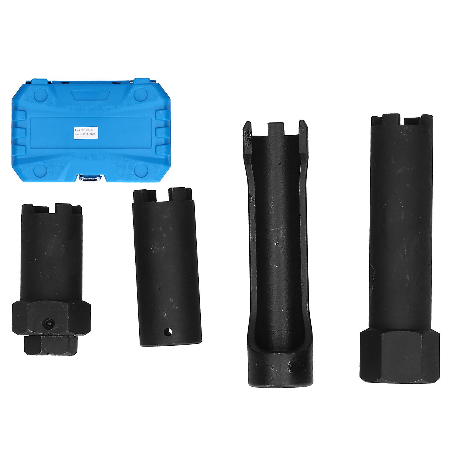 Injector socket set 4PCS for vehicle maintenance 25mm 27mm 29mm 30mm