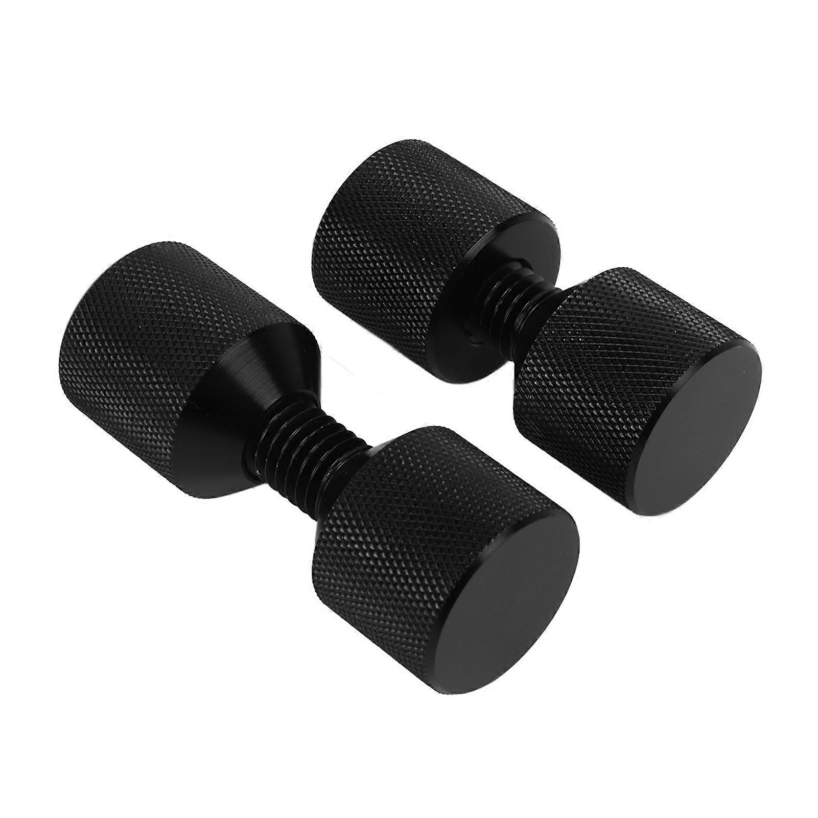 Jeu de 2 goupilles d'alignement à deux trous de 1 à 1/8 po, filetage en aluminium, pour brides ASME 150 lb de 1/2 à 14 po