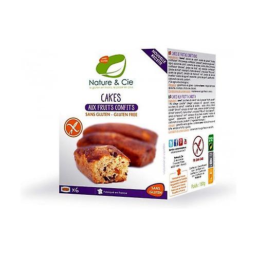 Gluten-free candied fruit cake 180 g