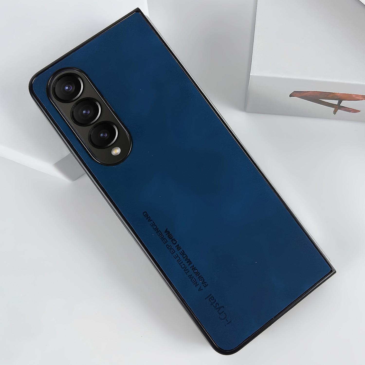 Lambskin Folding Phone Case For Samsung Galaxy Z Fold4