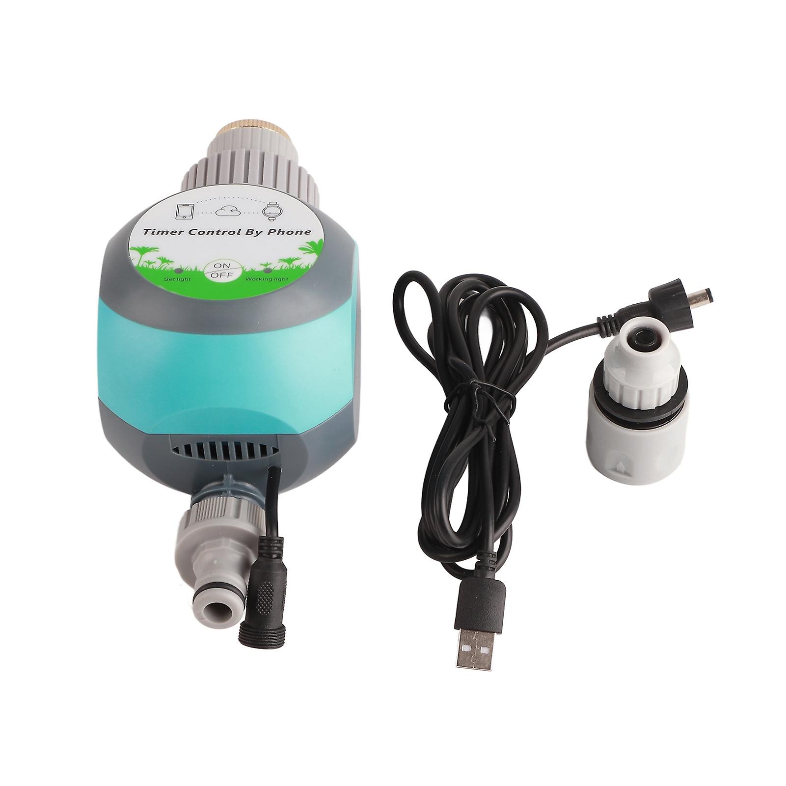 Water Timer USB Mobile Phone Remote WIFI BT Control Courtyard Intelligent Automatic Watering Irrigation Timer