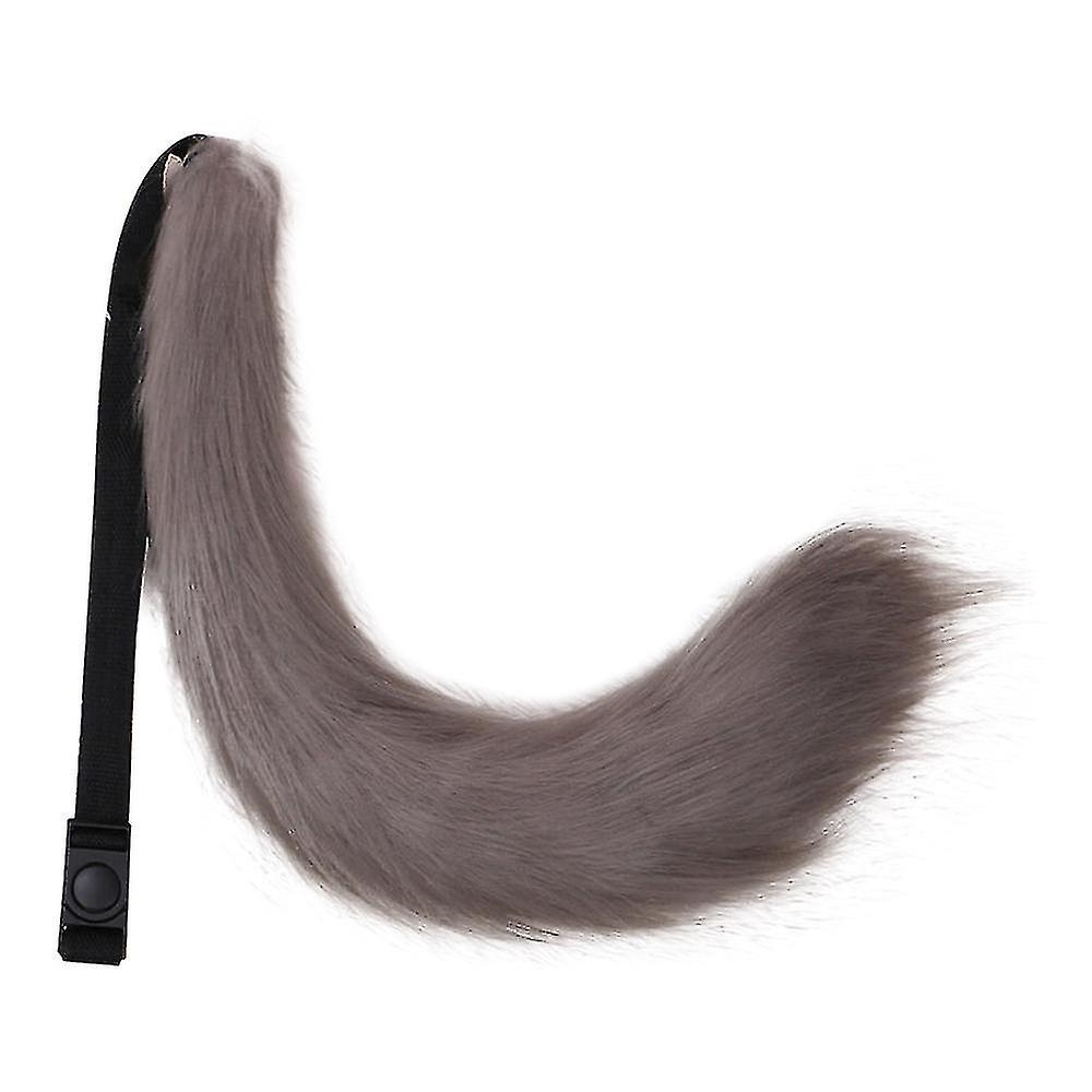 فو الفراء الذيل لهالوين حزب زي الملحقات أفخم الثعلب الذئب الذيل B-YUHAO