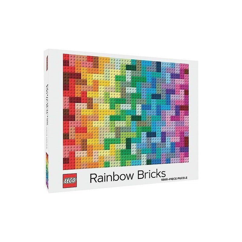 Lego Puzzle Rainbow Bricks 1000 Pcs