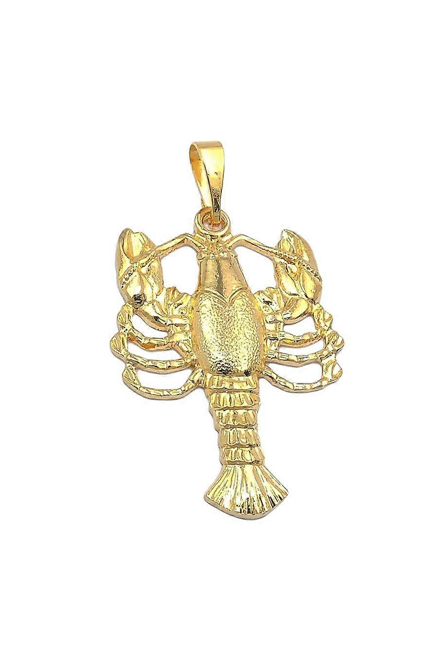 Zodiac Pendant Cancer Gold Plated - Gl02730