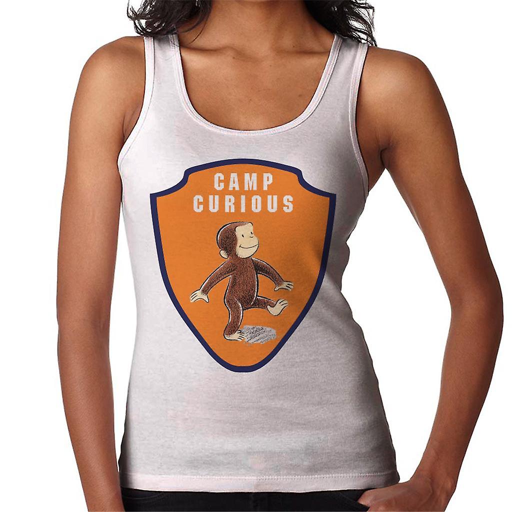 Curious George Camp Badge Women's Vest