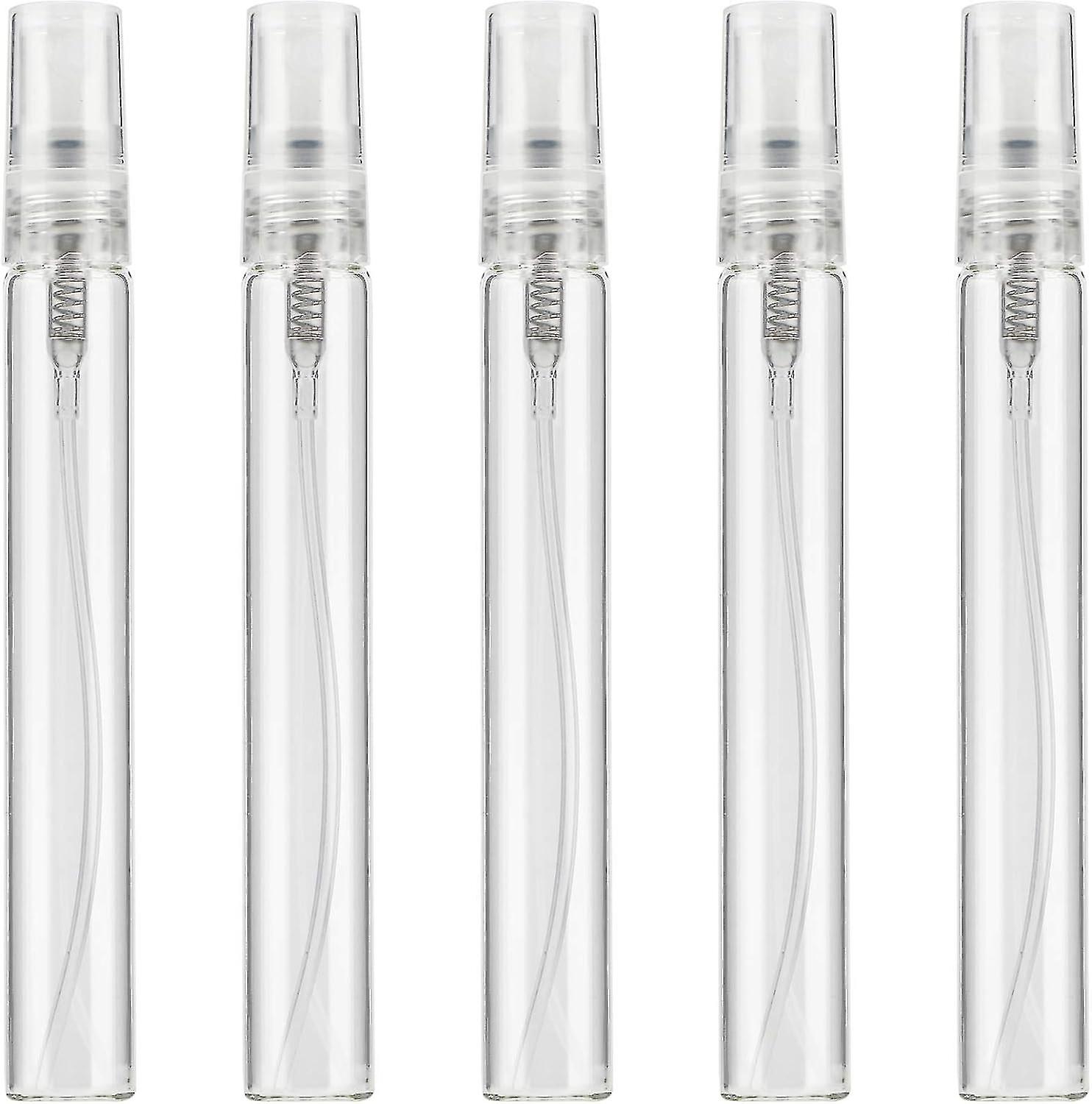 5pcs 10ml Clear Spray Bottle Refillable