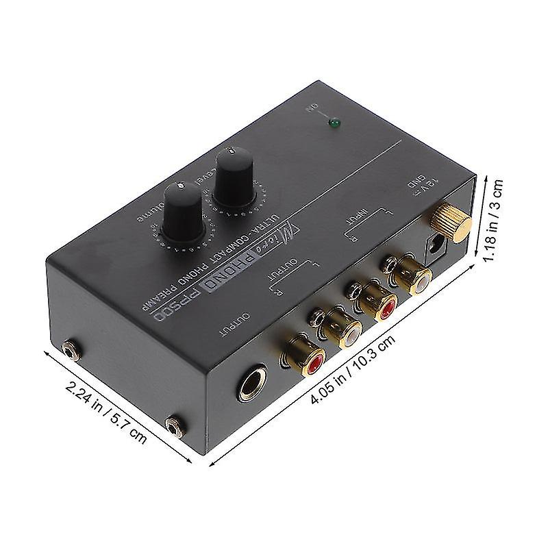 Turntable Preamp Rca Output Trs Output Turntable Phonograph Preamp Record Player Preamplifier Small Turntable Preamp