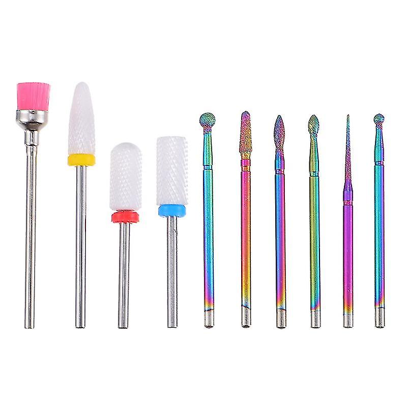 10pcs Nail Grinding Head