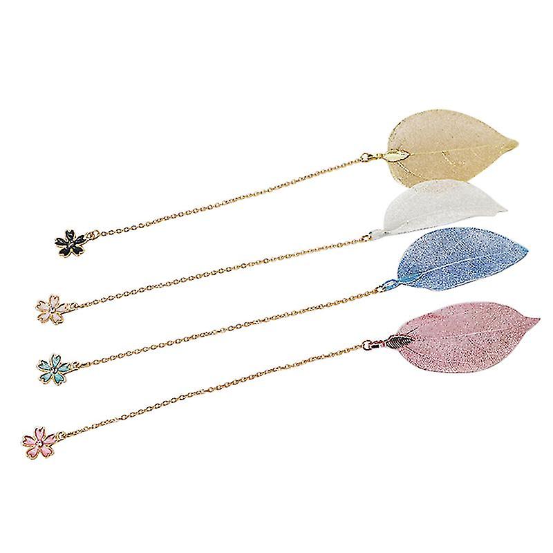 4pcs Legierung Anhänger Lesezeichen