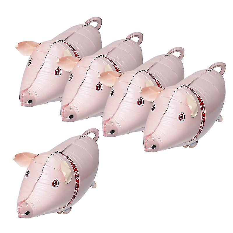 5pcs Walking Animal Balloons