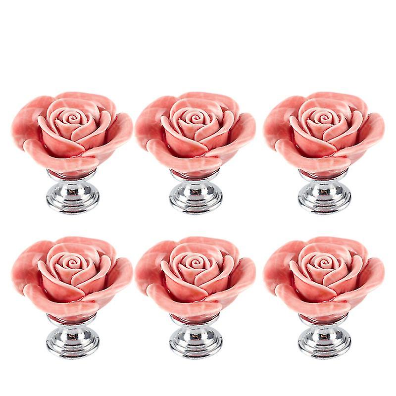 Ceramic + Zinc Alloy Pull Handle For Drawer Using