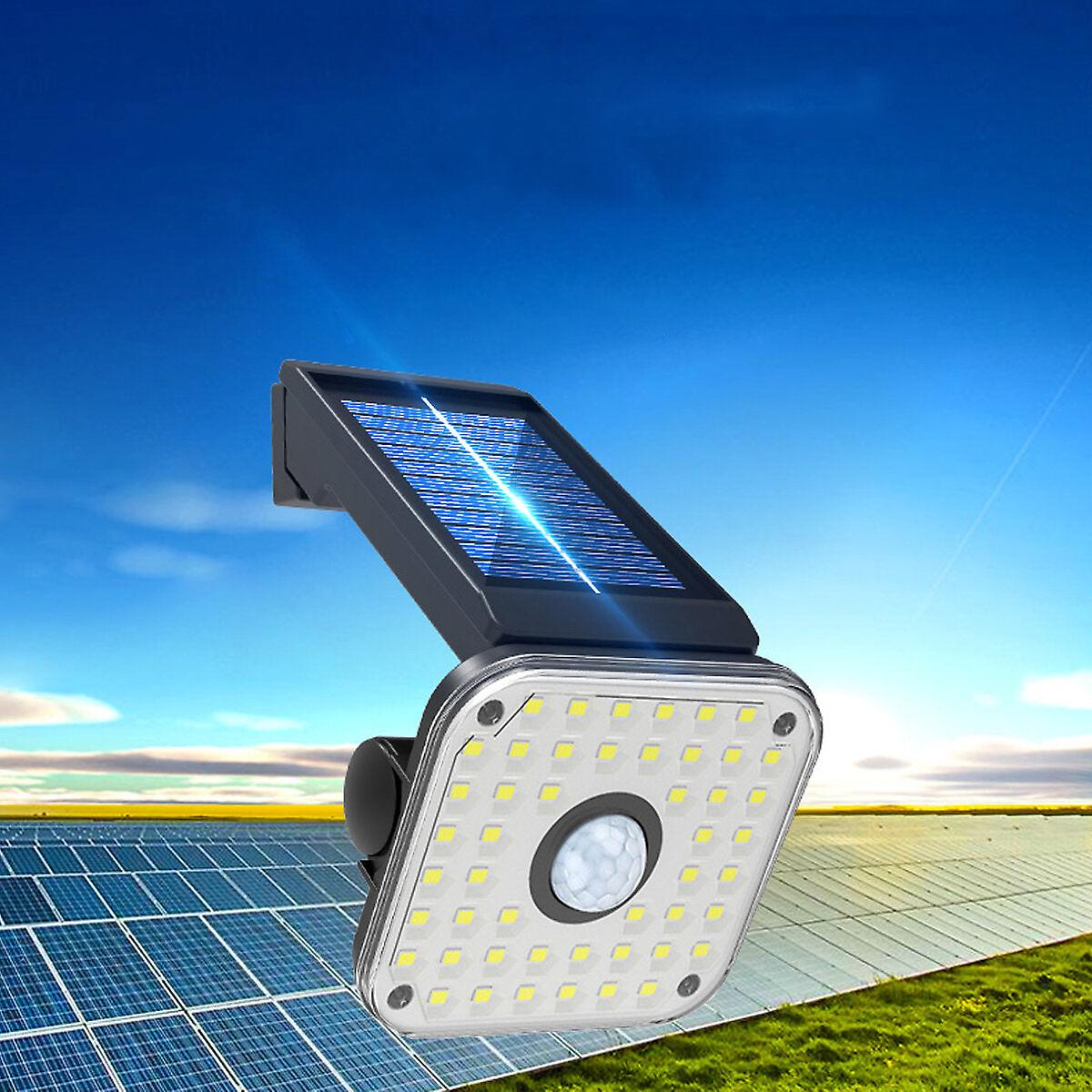48Smd Solar Motion Sensor Lights Security Wall Lamp Floodlight Outdoor Waterproof
