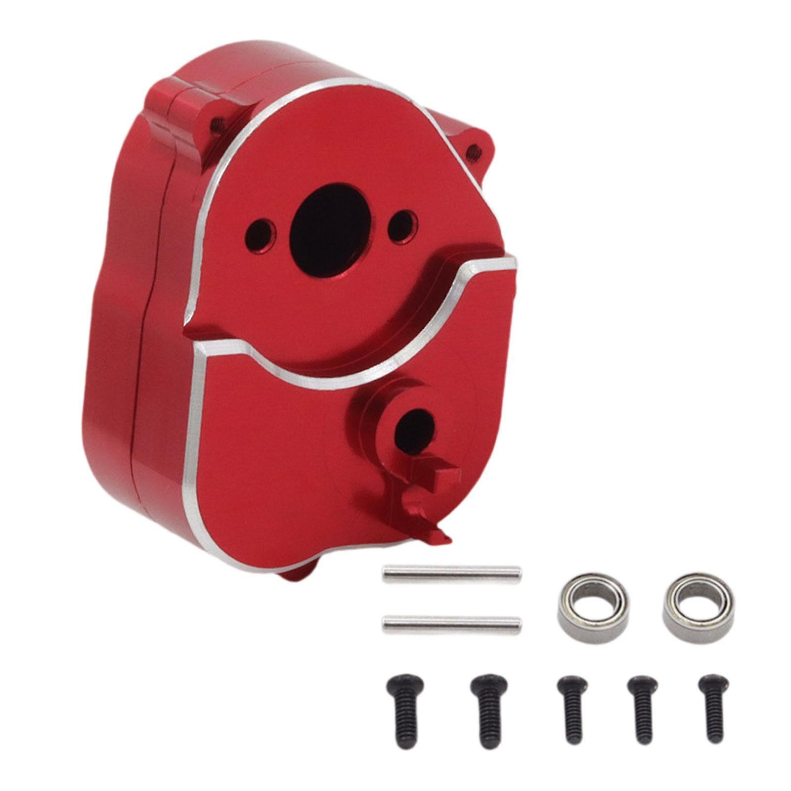1/12 RC Car Gearbox Housing Transmission Case Housing Set for MN82 MN78 LC79 red