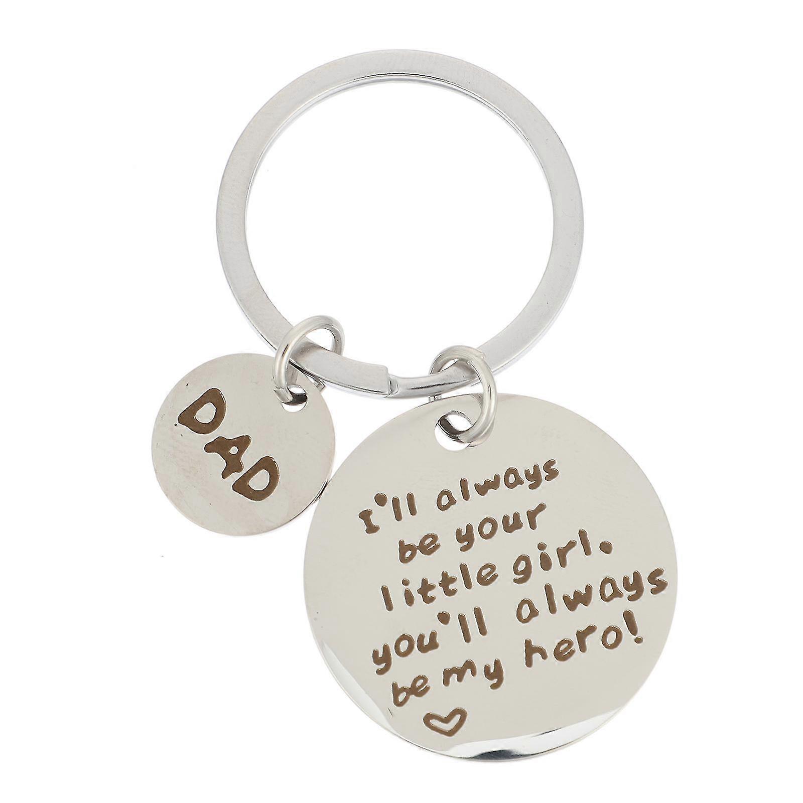 Papa Gifts Fathers Day Keychain Keychain Motivational Dad Key Ring Key Pendant Keychain Party Favor Z