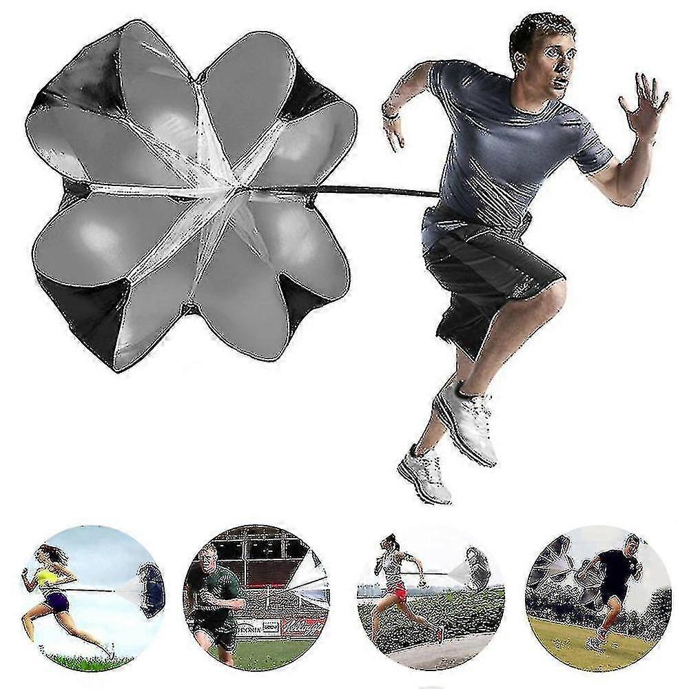 Running Speed Chute Resistance Parachute Running Umbrella Training Sprint Power Soccer Trainer
