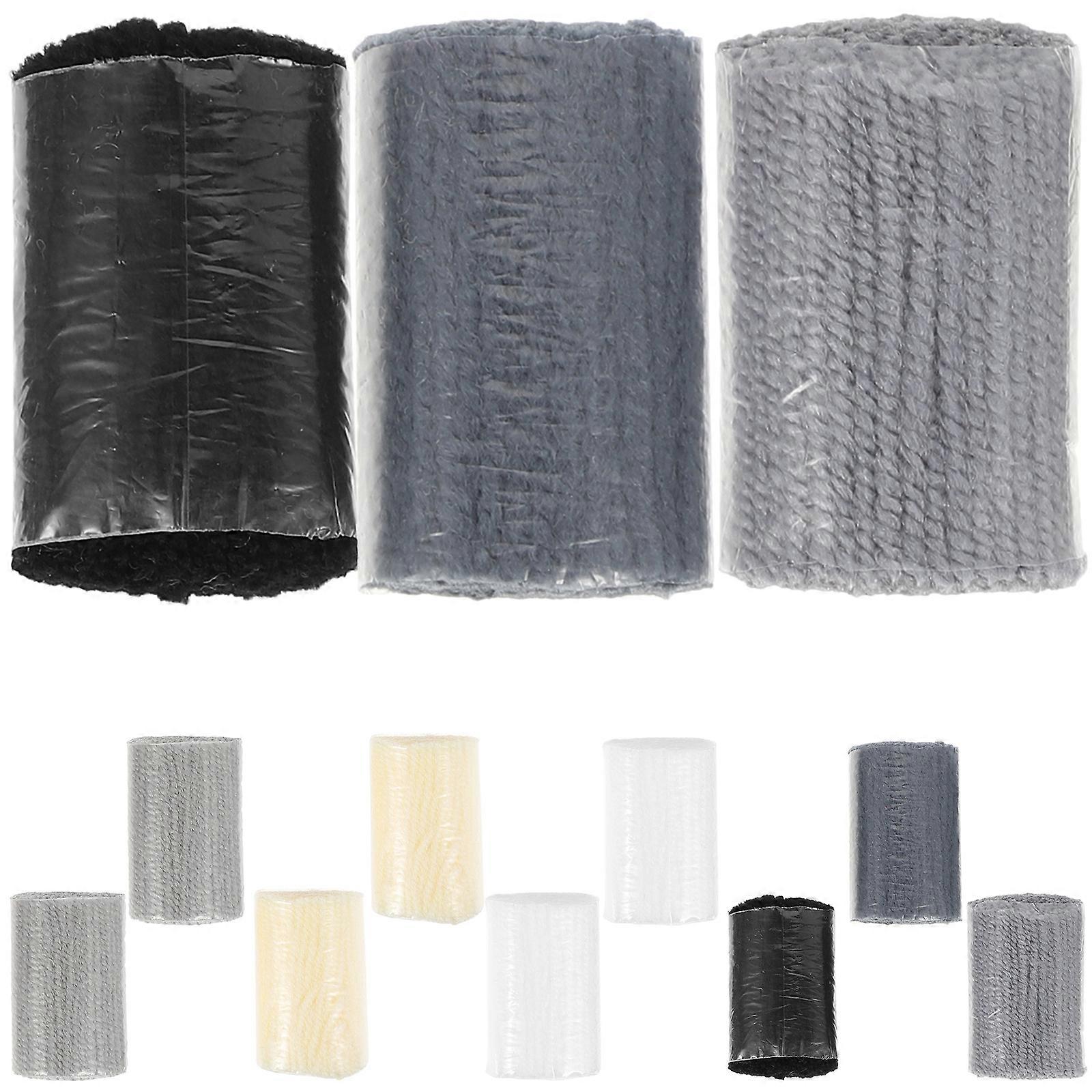 12Pcs Latch Hook Rug Yarn DIY Crochet Latch Hook Yarn for Sewing Knitting DIY Craft