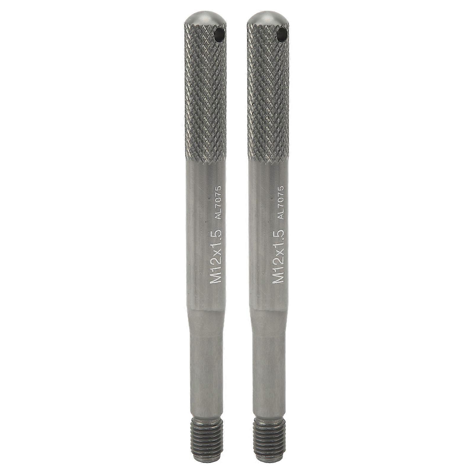 1Pair Wheel Alignment Pin High Hardness Wear Resistant Durable Rustproof Rim Stud Pilot Pin for Car M12x1.5