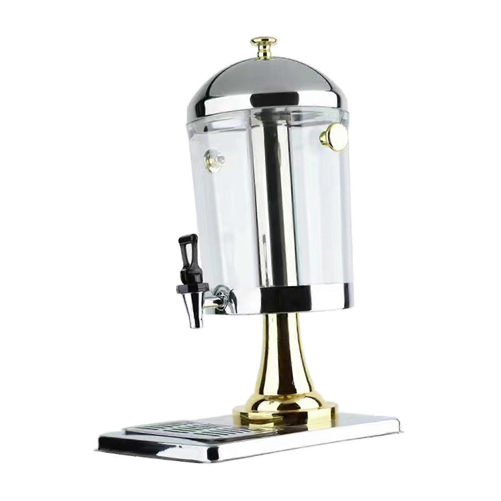Drink Dispenser with Ice Core Juice Dispenser for Bachelor Barbecues Parties 8L