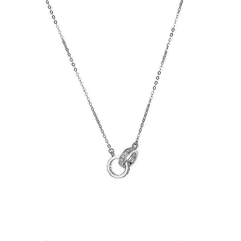 Double Rings Necklace