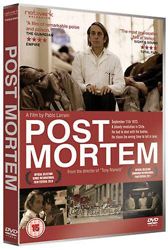DVD Post Mortem (2012) Marcelo Alonso Larran (DIR) cert 15 - Região 2