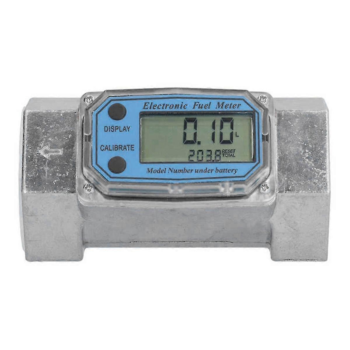 2in مقياس تدفق التوربينات الإلكترونية الرقمية الوقود السائل الماء الغاز مقياس تدفق النفط الأتمتة الصناعية المتوافقة