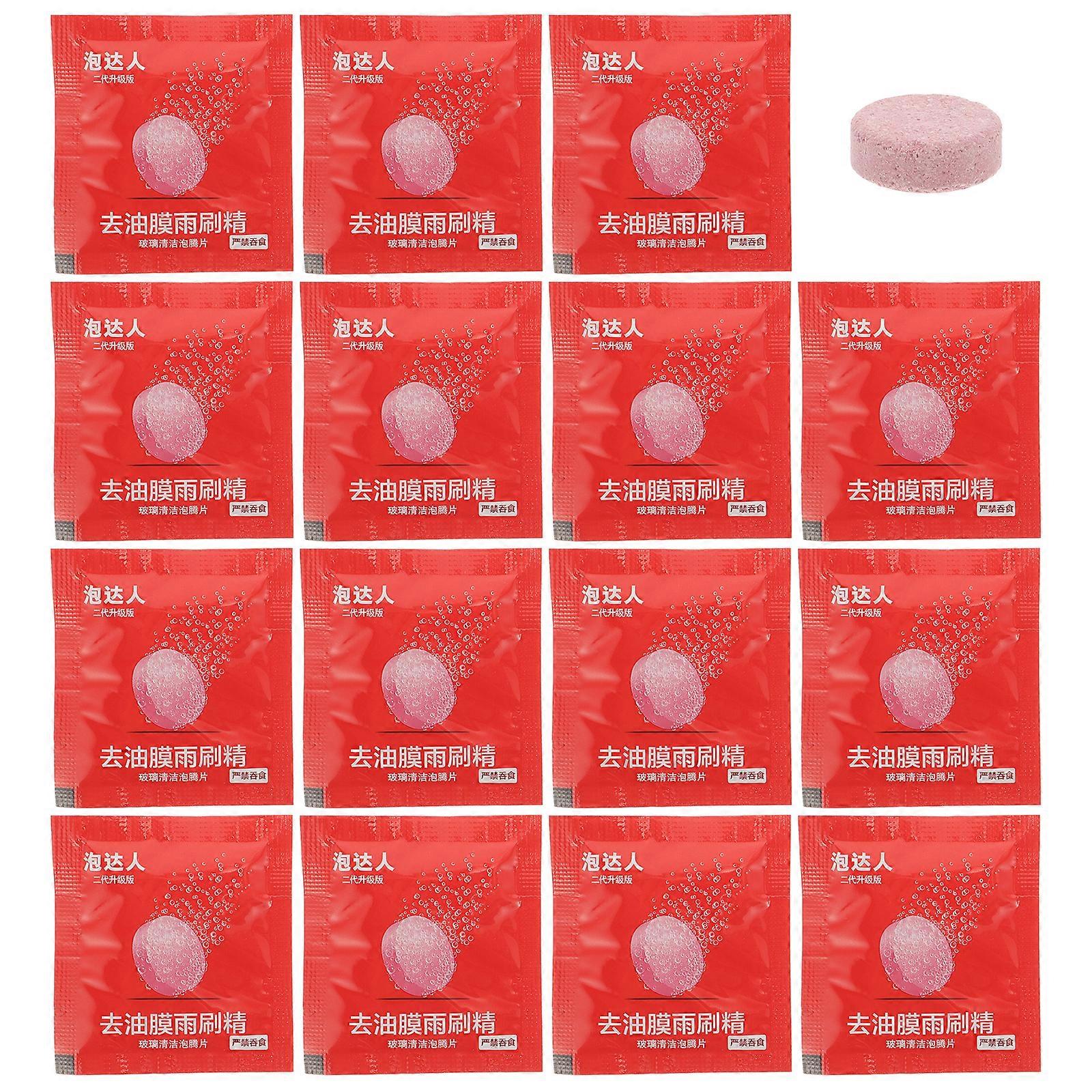 50pcs Auto Windshield Wiper Fluid Concentrate Tablets for Car Windshield Cleaning
